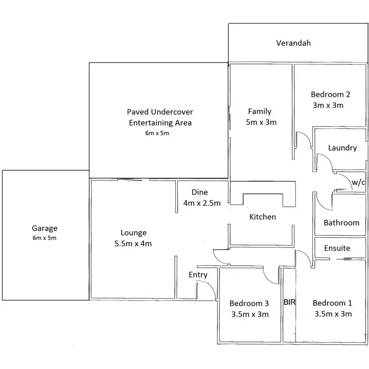 Floorplan of Homely house listing, 60 Lyndoch Road, Gawler East SA 5118