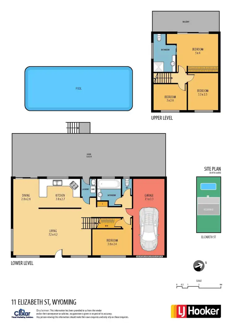 Floorplan of Homely house listing, 11 Elizabeth Street, Wyoming NSW 2250