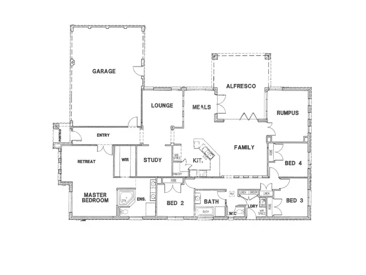 Floorplan of Homely house listing, 14 Teatree Terrace, Point Cook VIC 3030