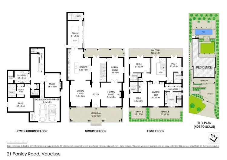 Floorplan of Homely house listing, 21 Parsley Road, Vaucluse NSW 2030