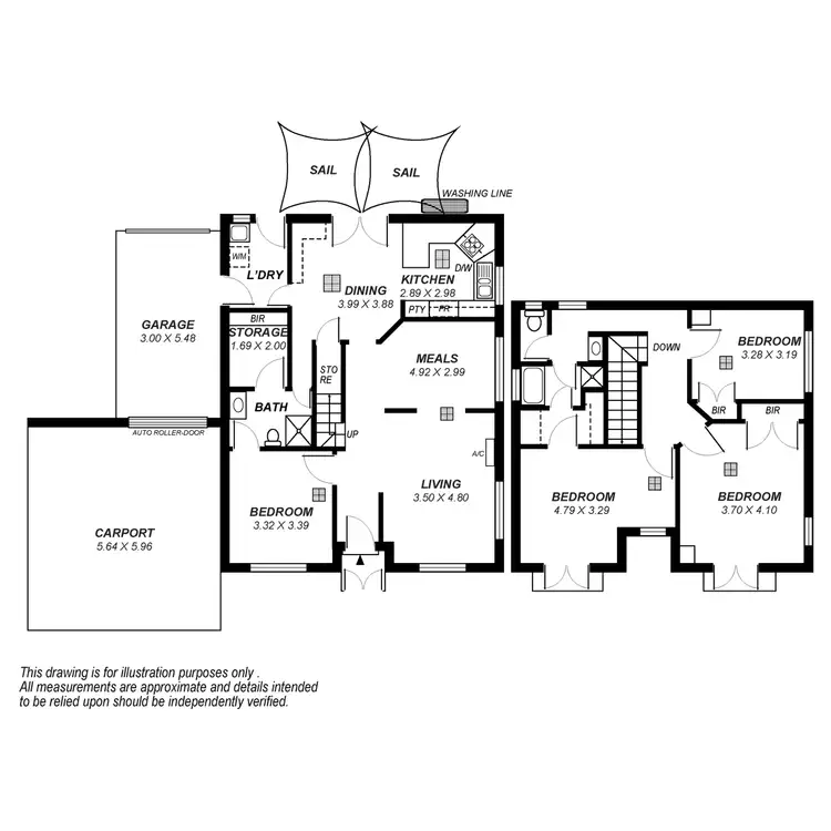 Floorplan of Homely house listing, 48 Bradey Road, Windsor Gardens SA 5087