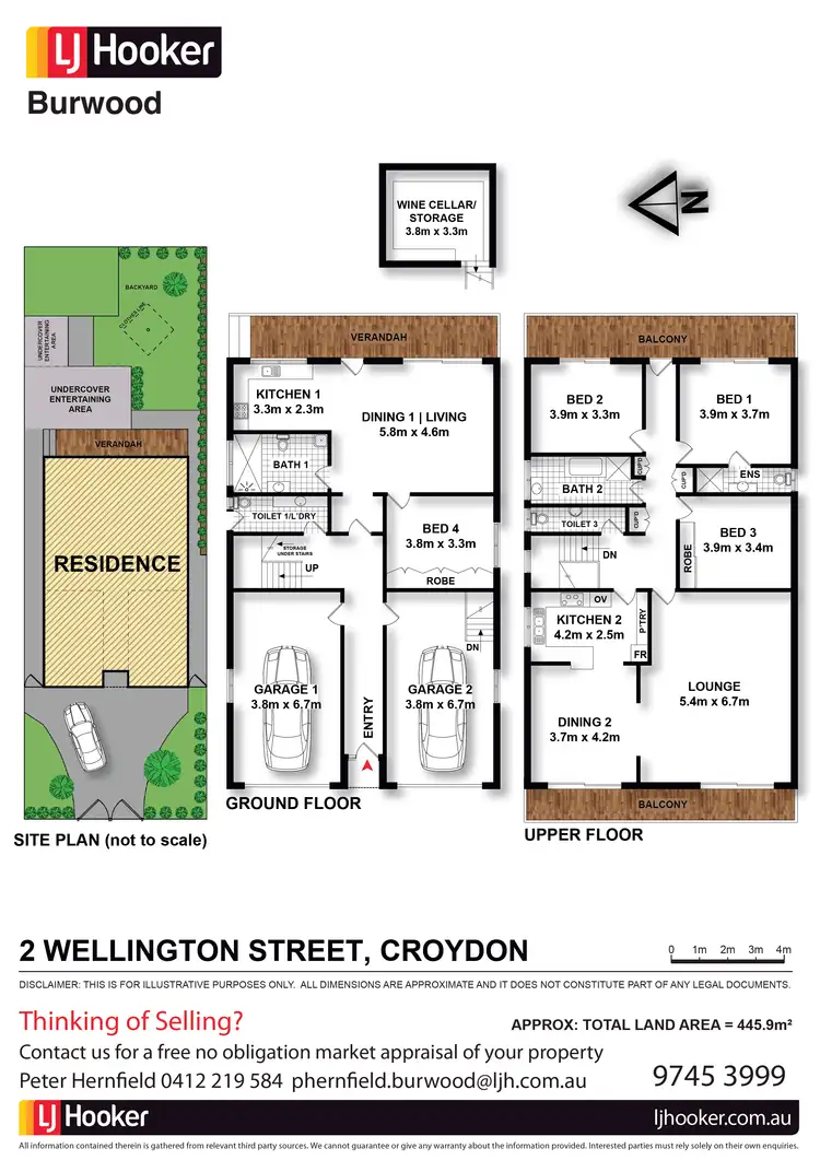 Floorplan of Homely house listing, 2 Wellington Street, Croydon NSW 2132