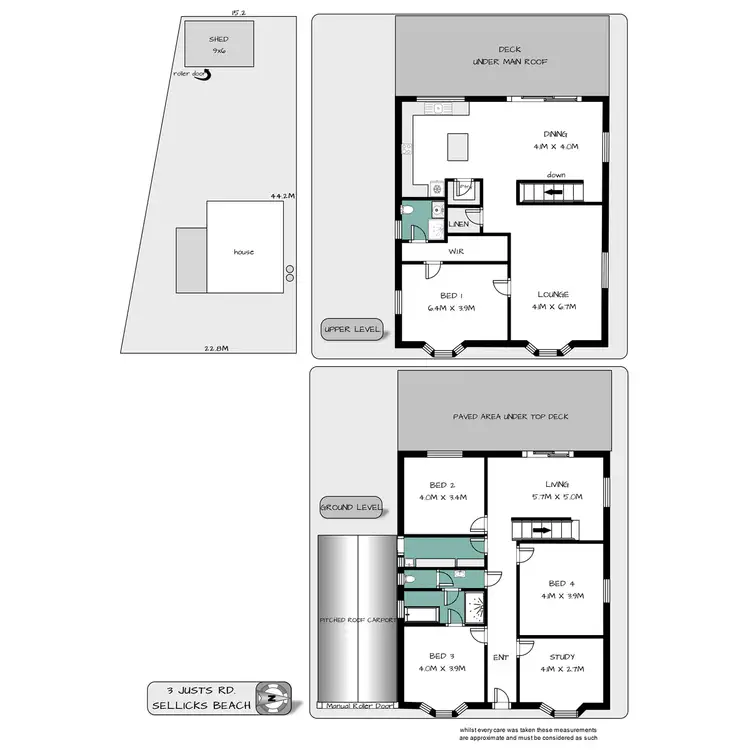 Floorplan of Homely house listing, 3 Justs Road, Sellicks Beach SA 5174