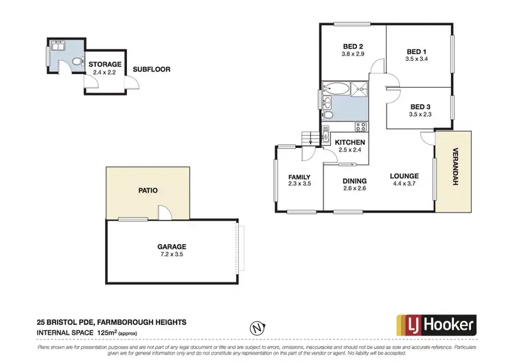 Floorplan of Homely house listing, 25 Bristol Parade, Farmborough Heights NSW 2526