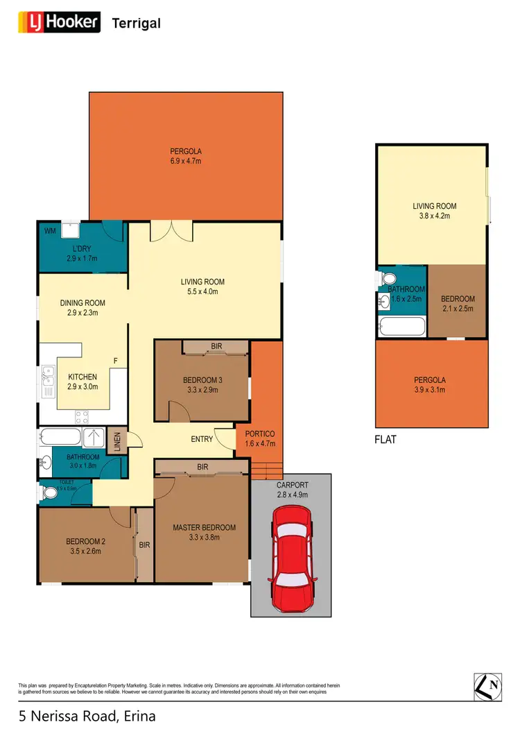 Floorplan of Homely house listing, 5 Nerissa Road, Erina NSW 2250