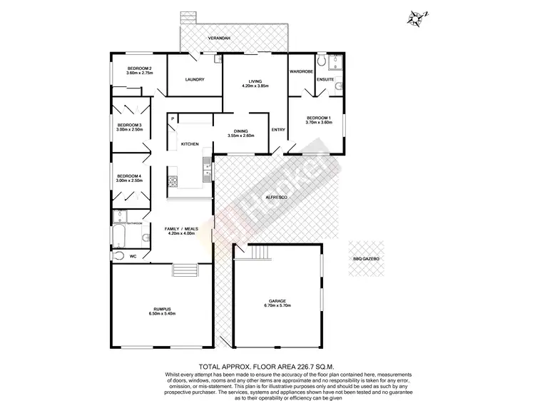Floorplan of Homely house listing, 19 Pellita Street, Algester QLD 4115