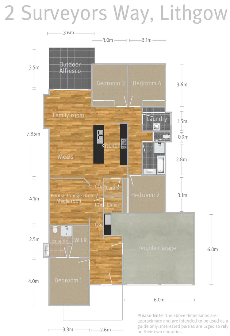 Floorplan of Homely house listing, 2 Surveyors Way, Lithgow NSW 2790