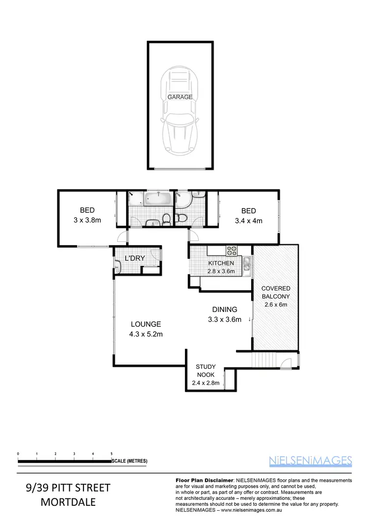Floorplan of Homely apartment listing, 9/39 Pitt Street, Mortdale NSW 2223