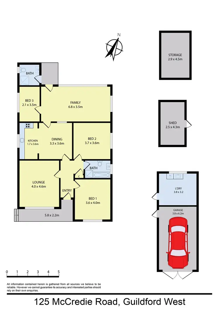 Floorplan of Homely house listing, 125 McCredie Road, Guildford NSW 2161