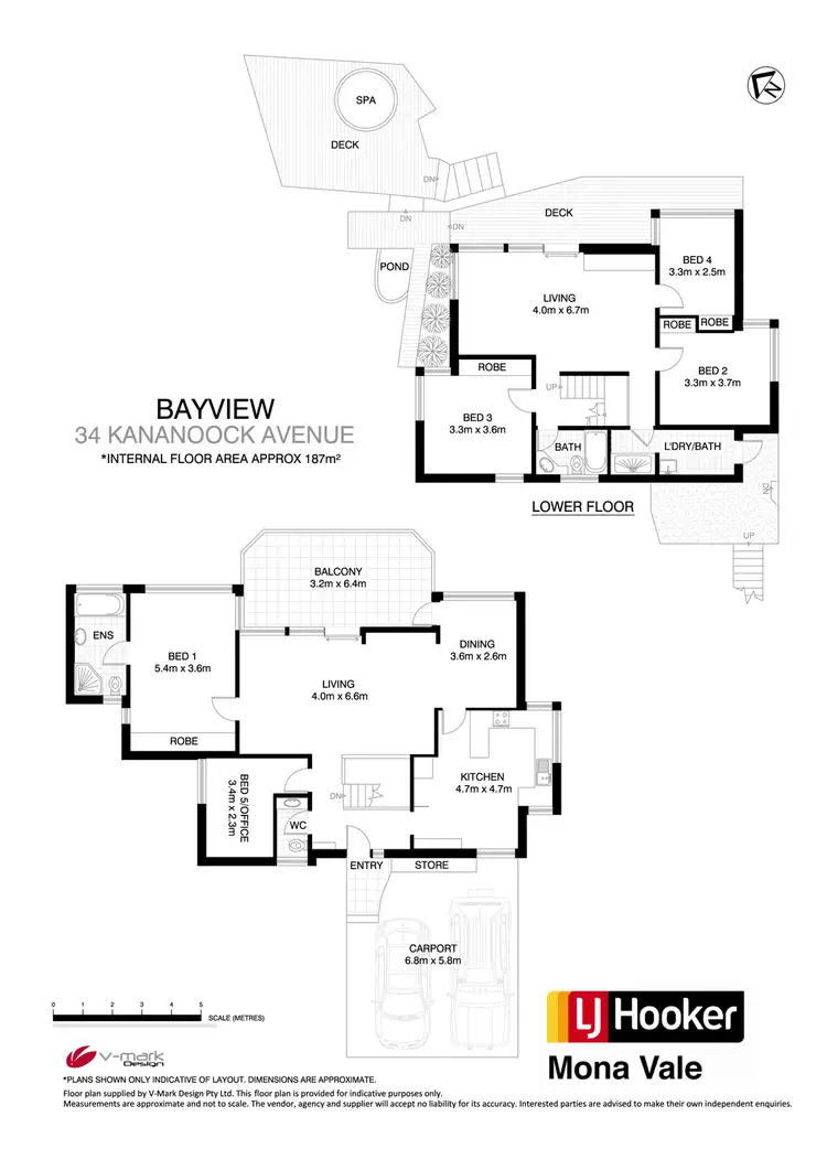 Floorplan of Homely house listing, 34 Kananook Avenue, Bayview NSW 2104