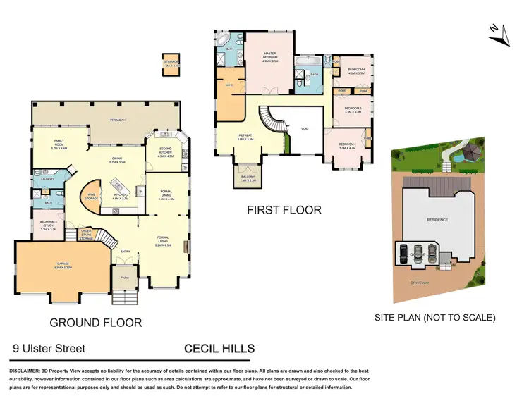 Floorplan of Homely house listing, 9 Ulster Street, Cecil Hills NSW 2171