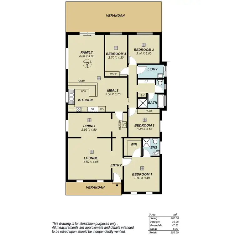 Floorplan of Homely house listing, 5 Boyce Court, Greenwith SA 5125