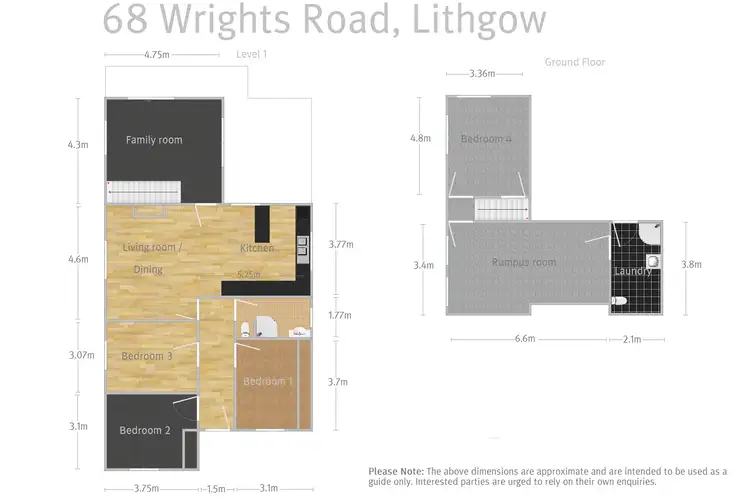Floorplan of Homely house listing, 68 Wrights Road, Lithgow NSW 2790