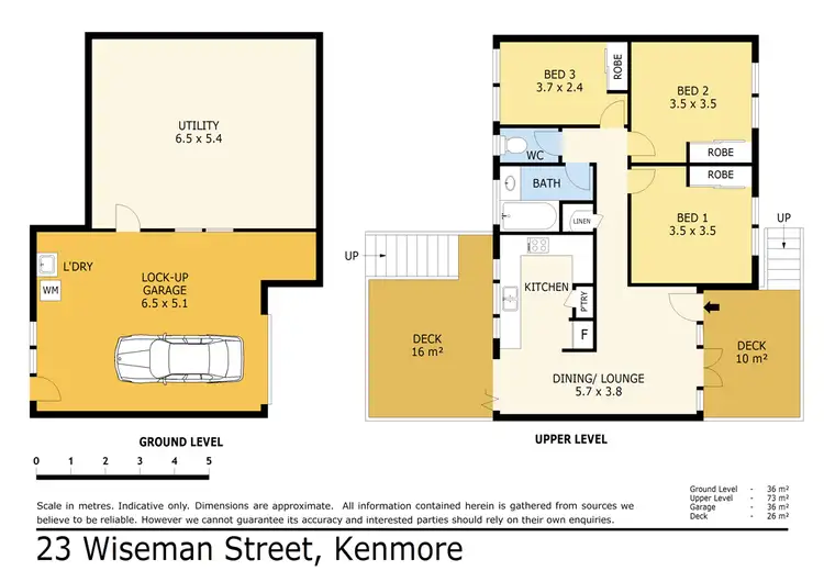Floorplan of Homely house listing, 23 Wiseman Street, Kenmore QLD 4069