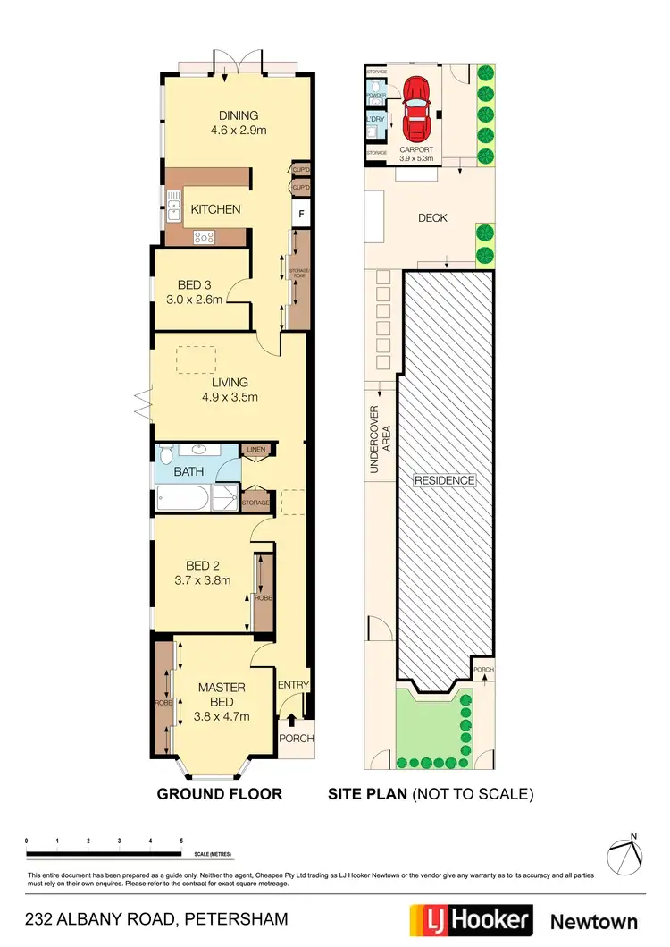 Floorplan of Homely house listing, 232 Albany Road, Petersham NSW 2049