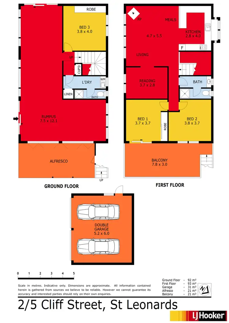 Floorplan of Homely house listing, 2/5 Cliff Street, St Leonards VIC 3223
