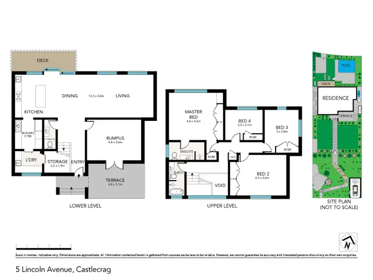Floorplan of Homely house listing, 5 Lincoln Avenue, Castlecrag NSW 2068