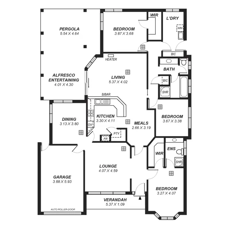 Floorplan of Homely house listing, 3 Cann Close, Felixstow SA 5070