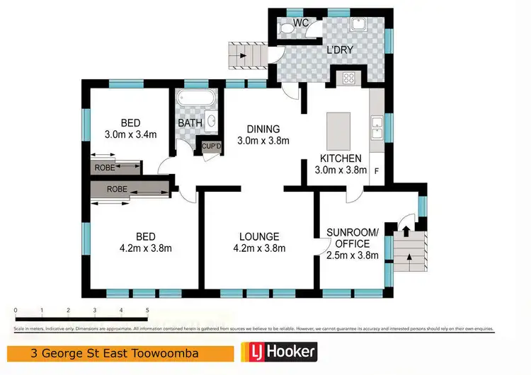 Floorplan of Homely house listing, 3 George Street, East Toowoomba QLD 4350