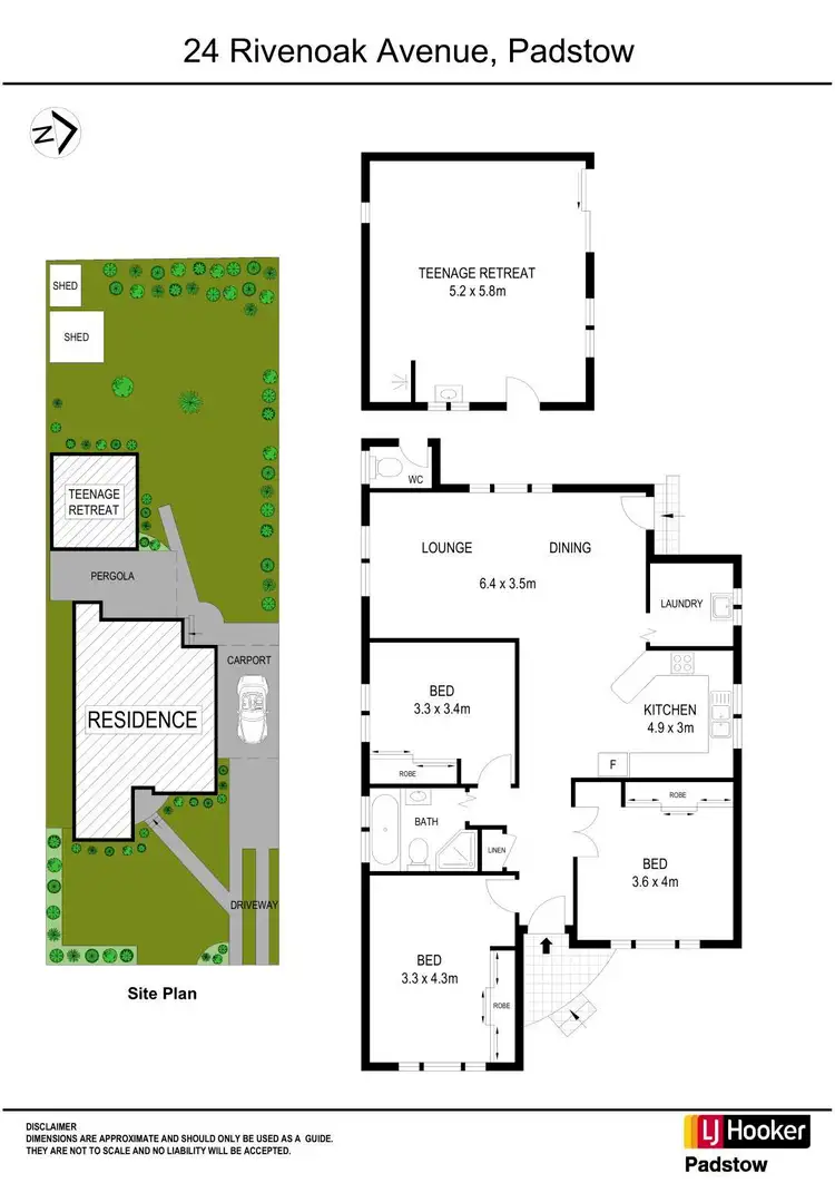 Floorplan of Homely house listing, 24 Rivenoak Avenue, Padstow NSW 2211
