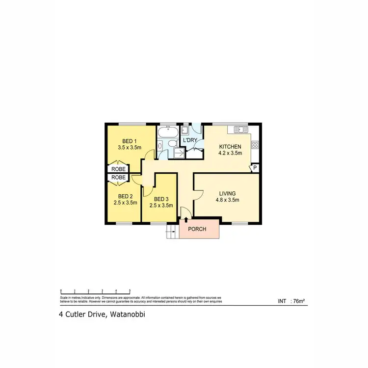 Floorplan of Homely house listing, 4 Cutler Drive, Wyong NSW 2259