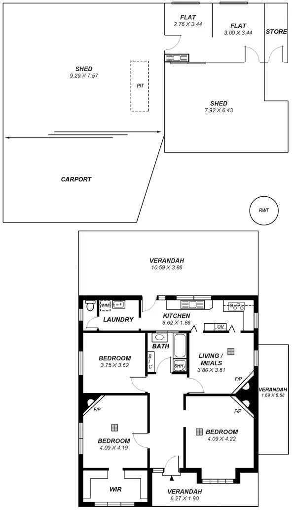 Floorplan of Homely house listing, 31 Canterbury Avenue, Trinity Gardens SA 5068