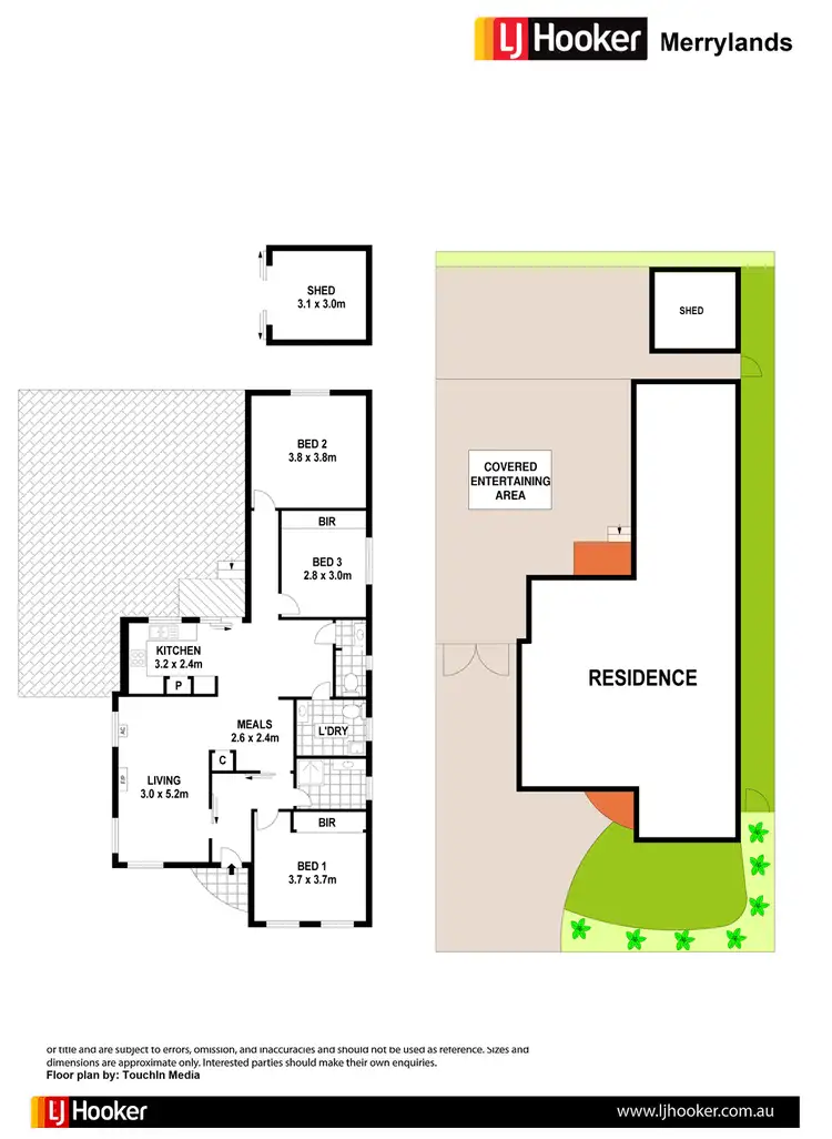 Floorplan of Homely house listing, 73 Lisgar Street, Merrylands NSW 2160