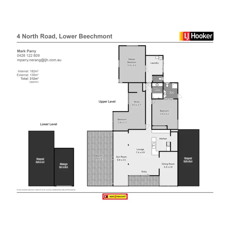 Floorplan of Homely house listing, 4 North Road, Lower Beechmont QLD 4211