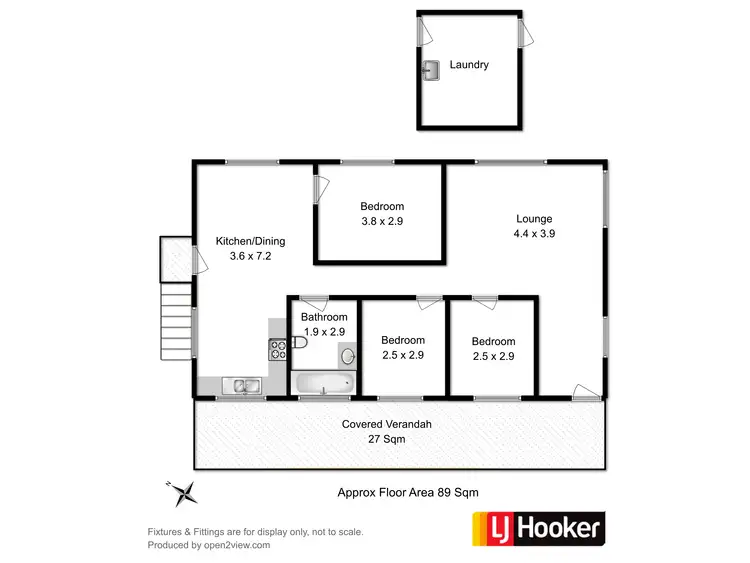 Floorplan of Homely house listing, 574 Kalang Avenue, Glenorchy TAS 7010