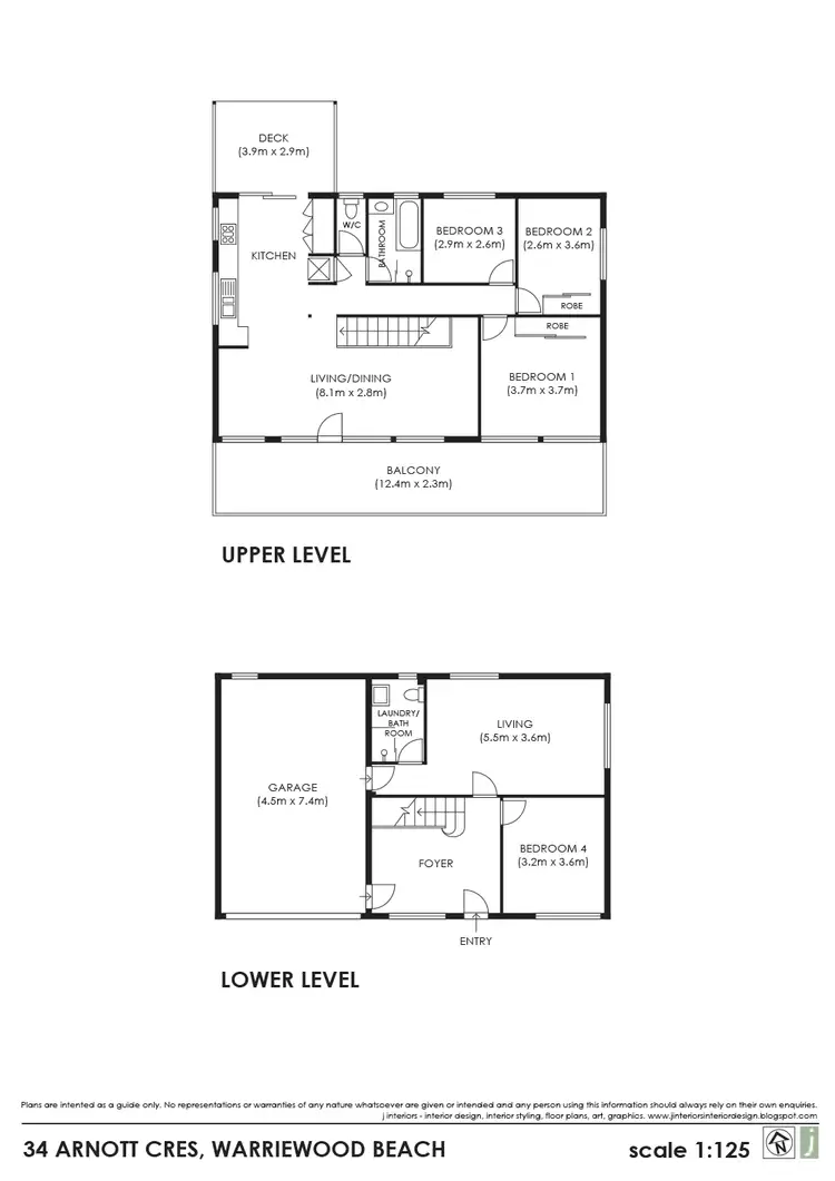 Floorplan of Homely house listing, 34 Arnott Crescent, Warriewood NSW 2102