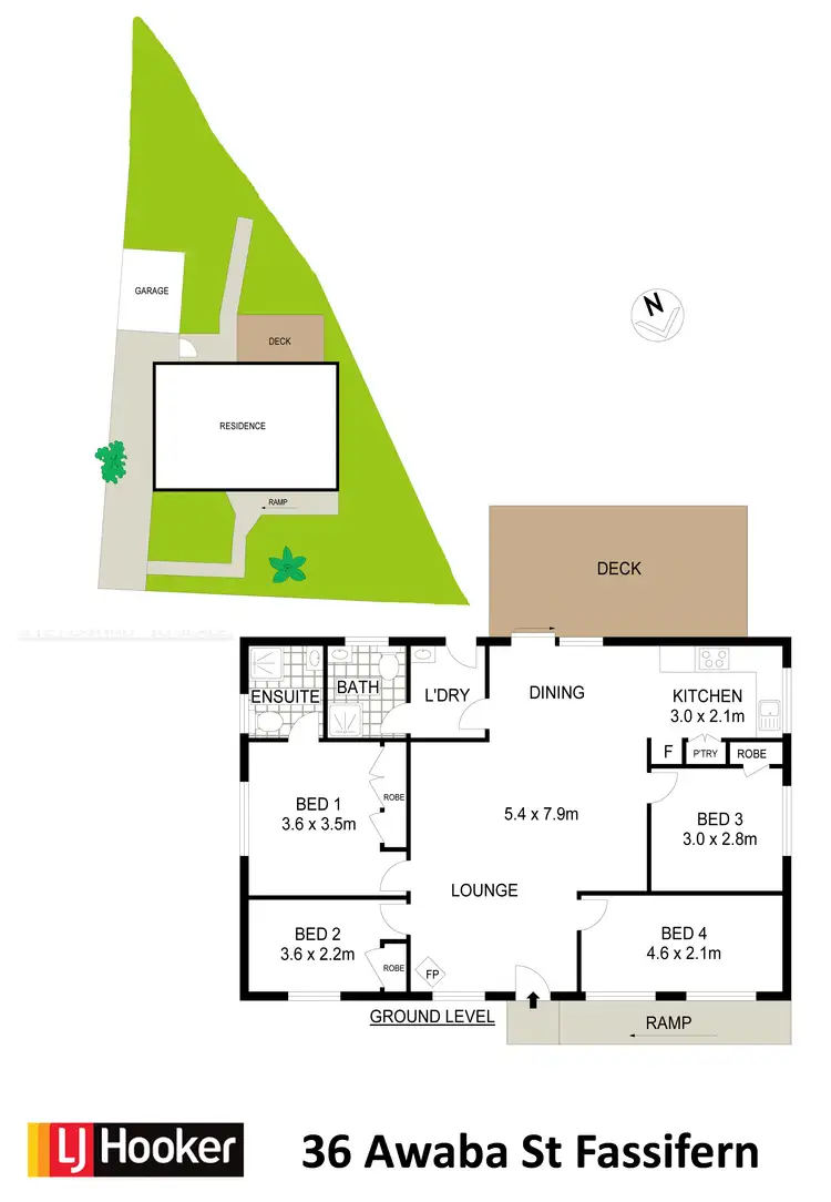 Floorplan of Homely house listing, 36 Awaba Street, Fassifern NSW 2283