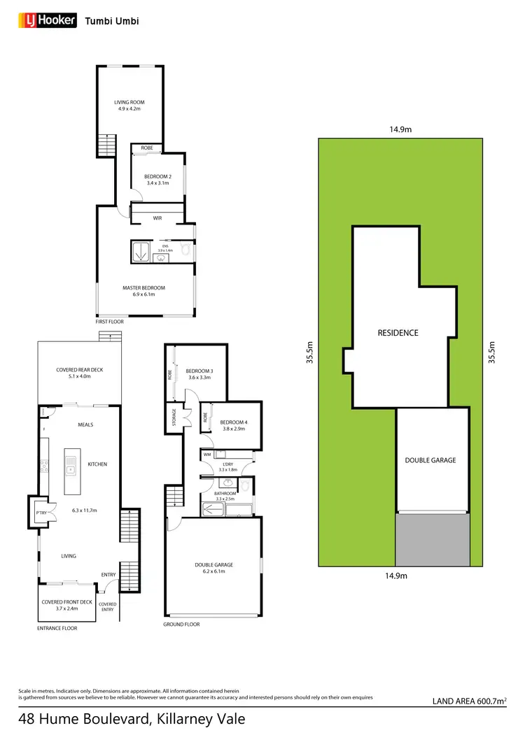 Floorplan of Homely house listing, 48 Hume Boulevard, Killarney Vale NSW 2261