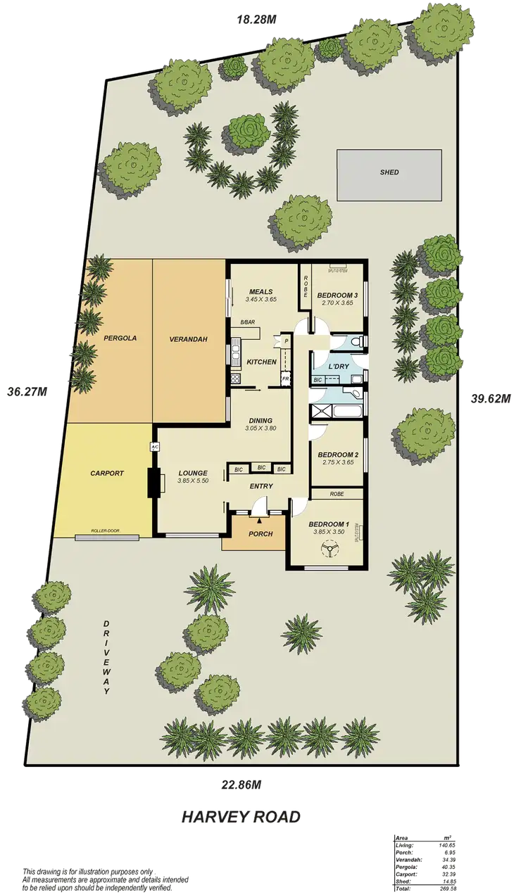Floorplan of Homely house listing, 21 Harvey Road, Elizabeth SA 5112