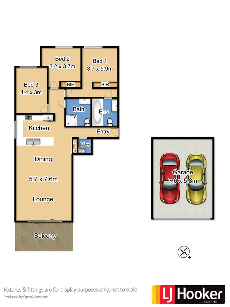 Floorplan of Homely apartment listing, 77/ 2-4 Purser Avenue, Castle Hill NSW 2154