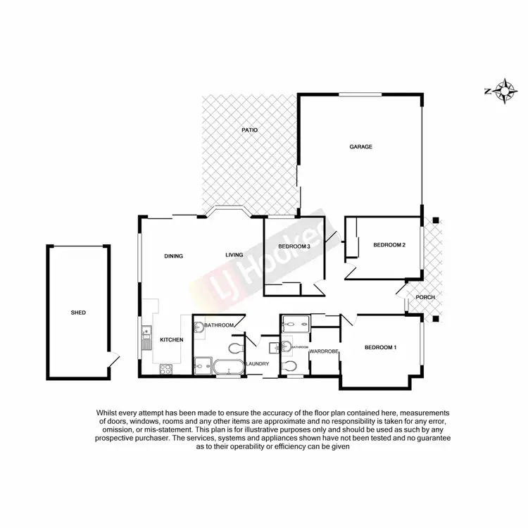 Floorplan of Homely house listing, 53 Samba Place, Underwood QLD 4119