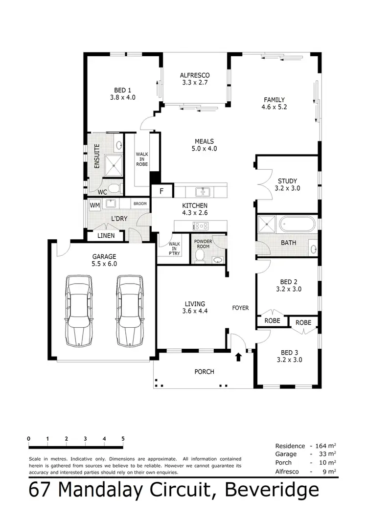Floorplan of Homely house listing, 67 Mandalay Circuit, Beveridge VIC 3753