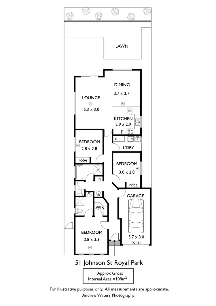 Floorplan of Homely house listing, 51 Johnson Street, Royal Park SA 5014