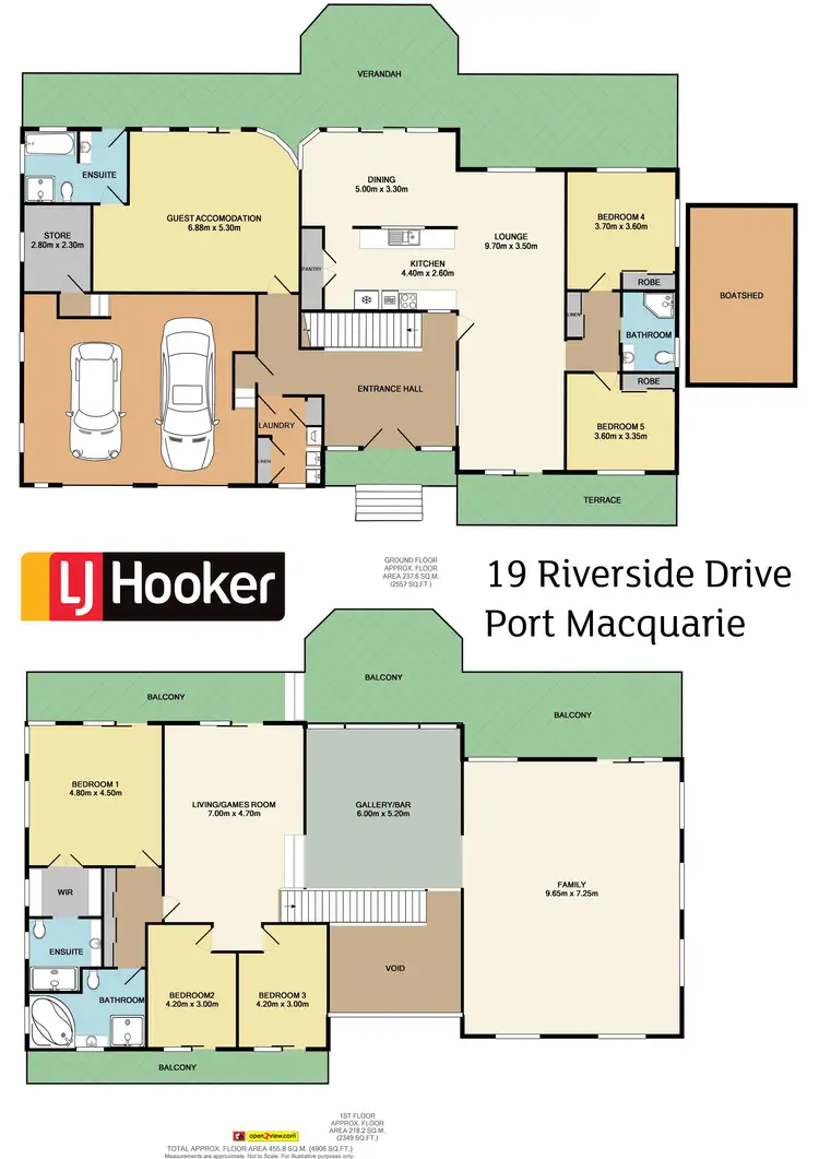 Floorplan of Homely house listing, 19 Riverside Drive, Port Macquarie NSW 2444