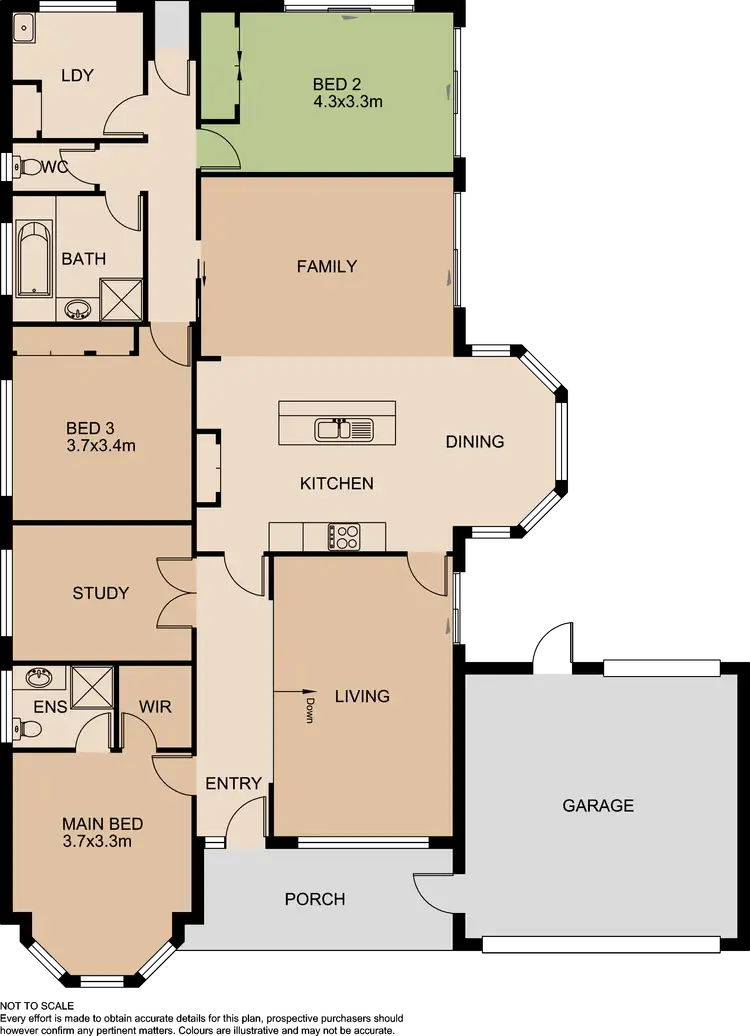 Floorplan of Homely house listing, 106 Courtenay Avenue, Cranbourne North VIC 3977