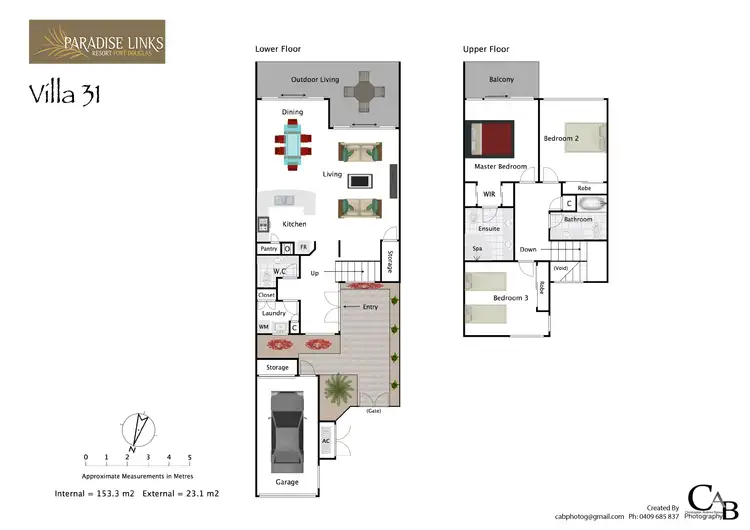 Floorplan of Homely villa listing, 31 Paradise Links/70 Nautilus Street, Port Douglas QLD 4877