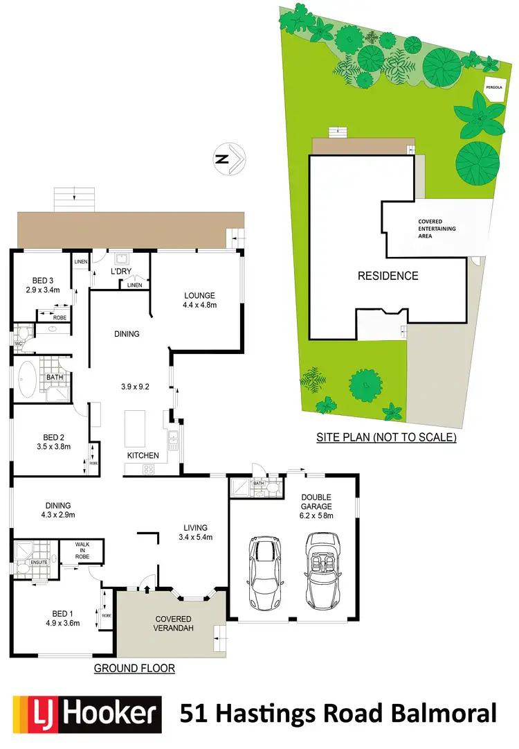 Floorplan of Homely house listing, 51 Hastings Road, Balmoral NSW 2283