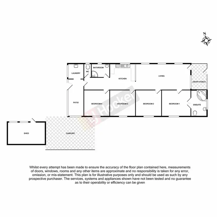 Floorplan of Homely house listing, 57 Ditton Road, Sunnybank Hills QLD 4109
