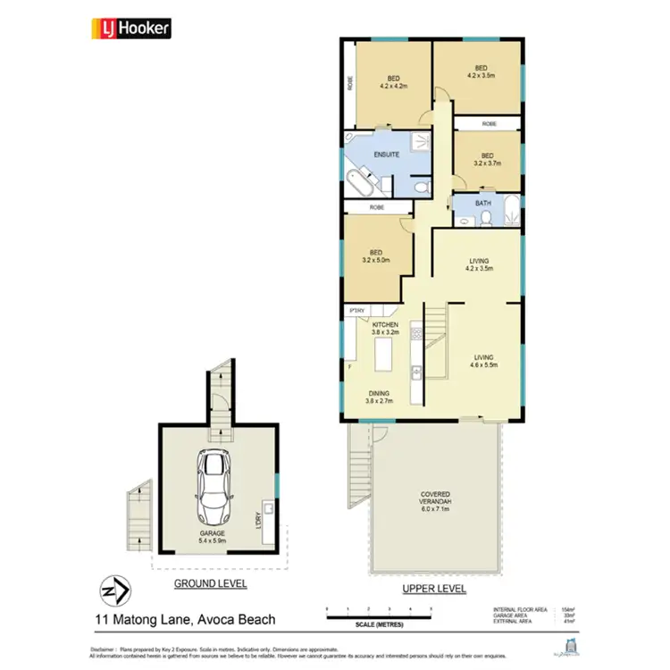 Floorplan of Homely semi-detached listing, 11 Matong Lane, Avoca Beach NSW 2251