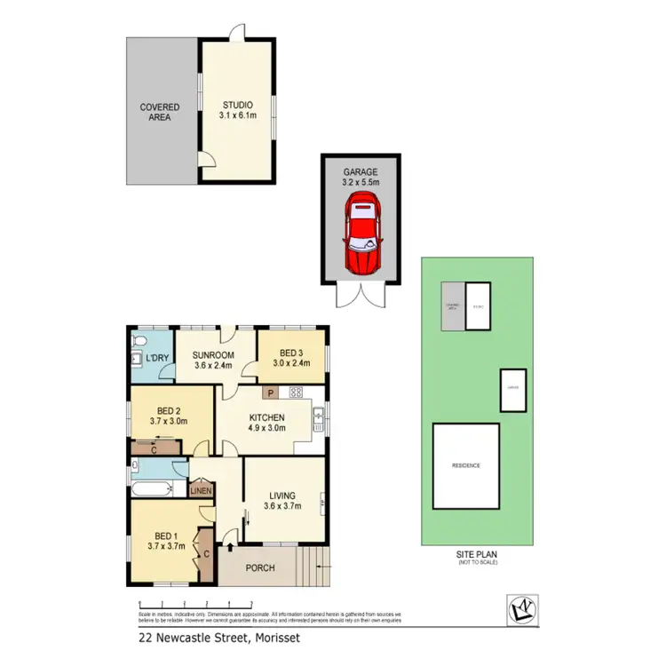 Floorplan of Homely house listing, 22 Newcastle Street, Morisset NSW 2264