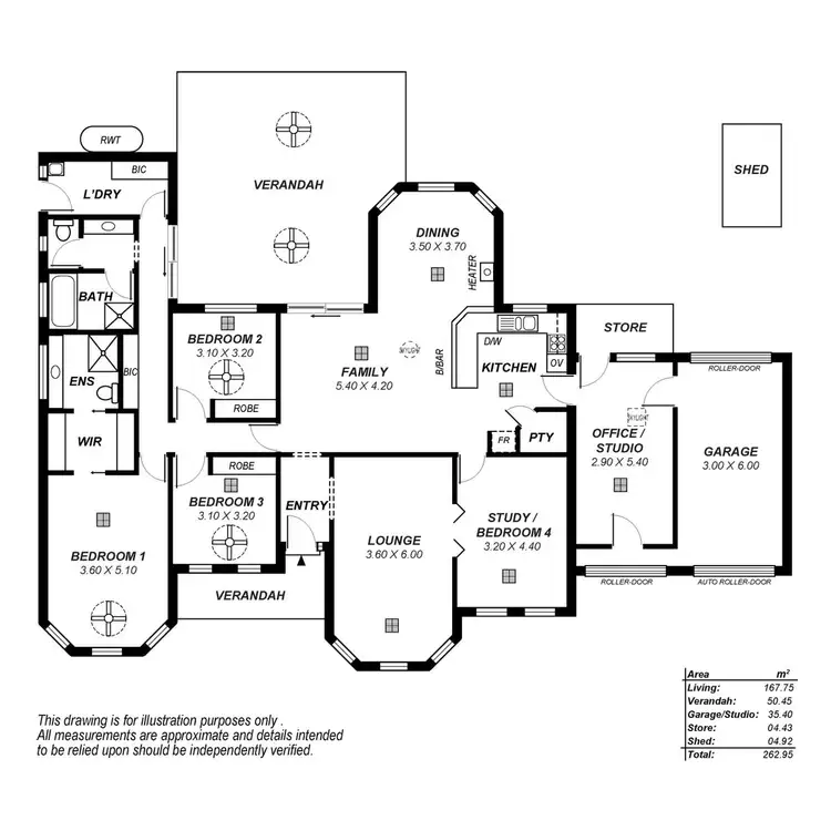 Floorplan of Homely house listing, 11 St Buryan Crescent, Golden Grove SA 5125