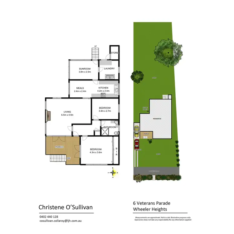 Floorplan of Homely house listing, 6 Veterans Parade, Collaroy Plateau NSW 2097