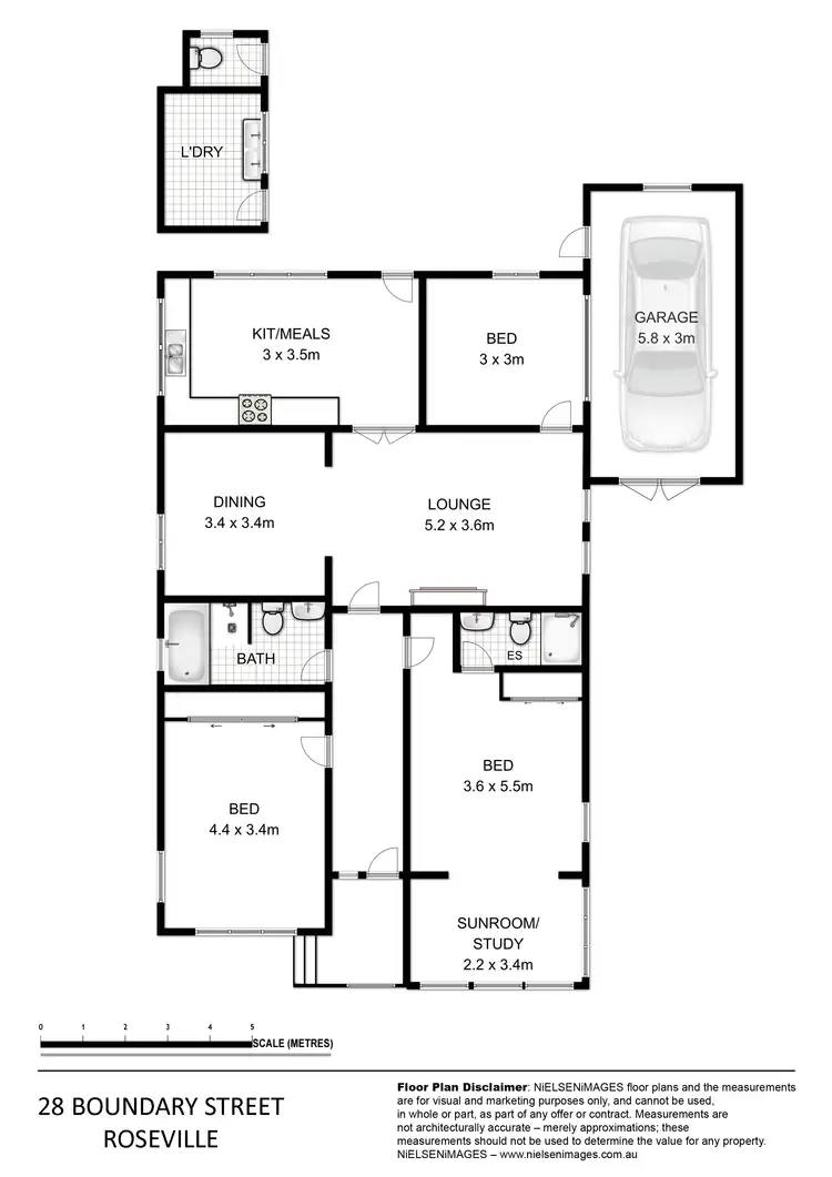 Floorplan of Homely house listing, 28 Boundary Street, Roseville NSW 2069