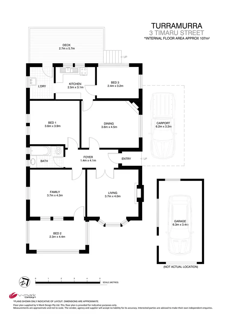 Floorplan of Homely house listing, 3 Timaru Street, Turramurra NSW 2074