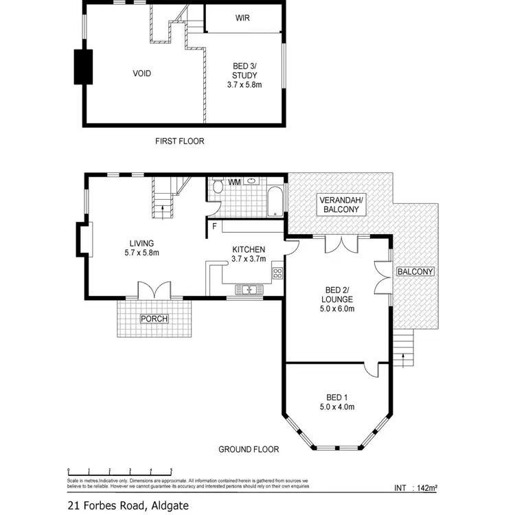 Floorplan of Homely house listing, 21 Forbes Road, Aldgate SA 5154