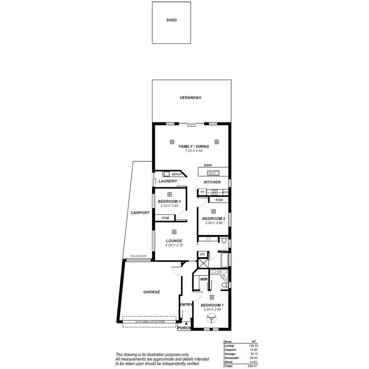 Floorplan of Homely house listing, 13A McKay Avenue, Windsor Gardens SA 5087